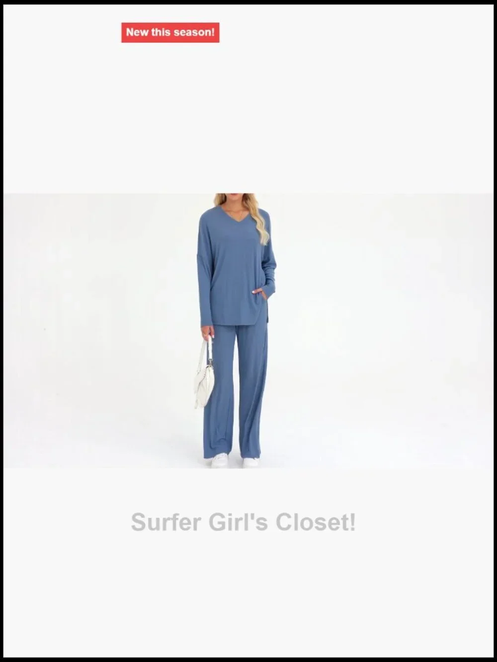 2 Piece Lounge Set Women Long Sleeve Pajama Sweatsuit Matching Airport Outfit